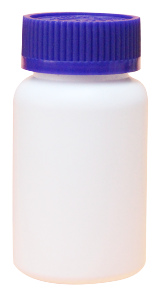 Chai đựng thuốc viên nhựa HDPE (nắp 2 phần)